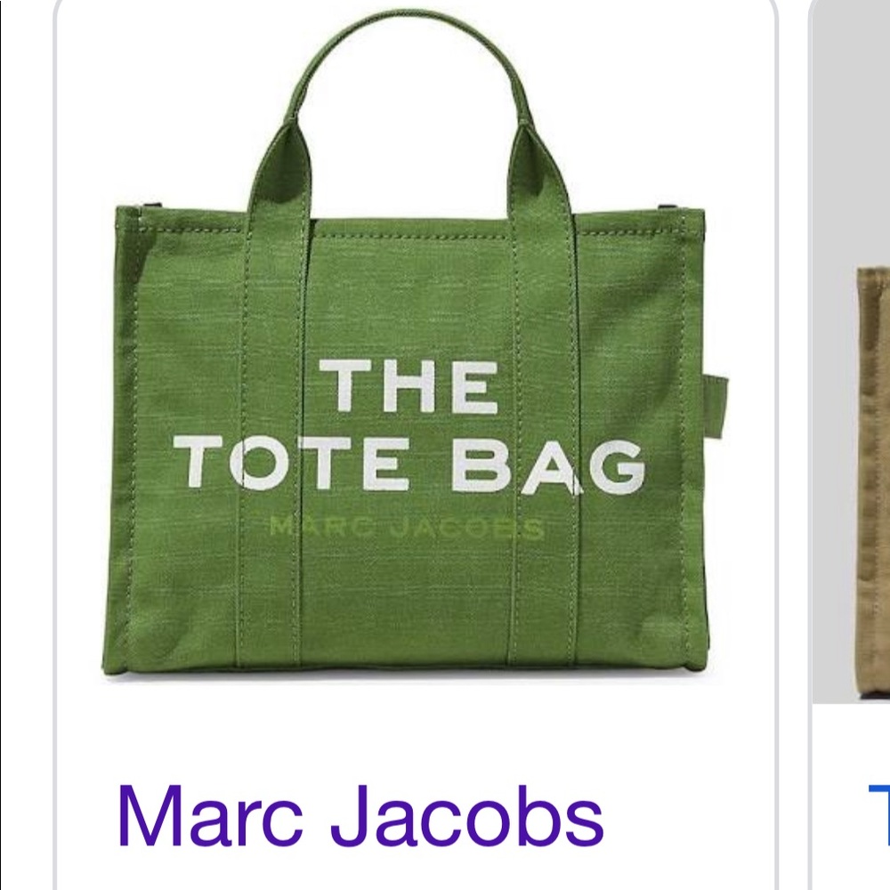 ISO…. Marc Jacob’s The Tote Bag Green NOT FOR SALE